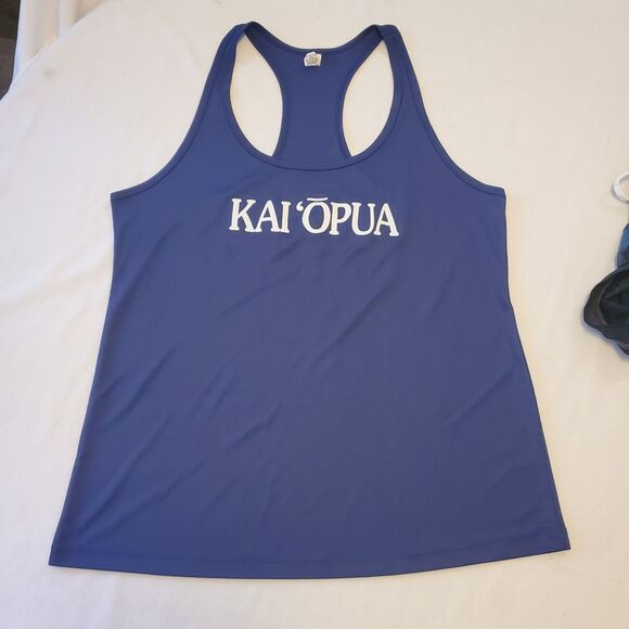 Alo Yoga Womens L Active Razorback Tank Kai Opua Hawaii Row Club Resort Active - Picture 1 of 5